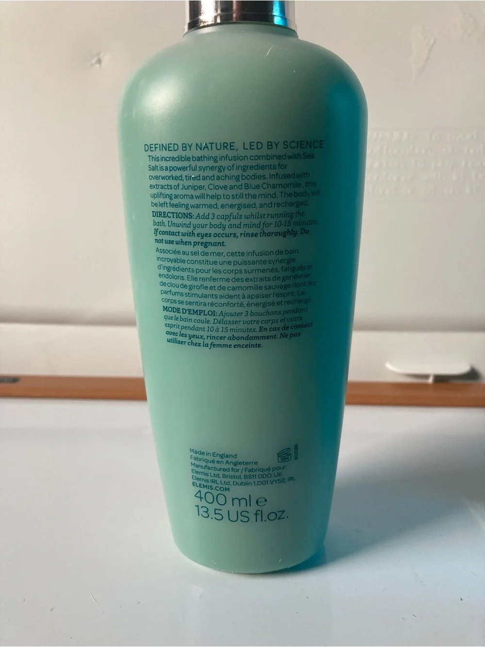 Elemis Aching Super Soak - Musclease Bath Soak, Gel 13.5 Oz, 400 ml, BRAND NEW!